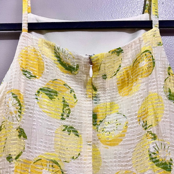 Ann Taylor Petite Citrus Lemon Drop Sundress SOLD OUT ONLINE - Picture 13 of 16
